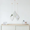 Miroir design suspendu Dima (Lot de 3) (Cuivre)