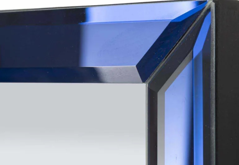 Miroir en MDF Berlin 55 x 2 x 150 cm (Bleu)
