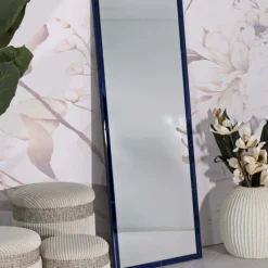 Miroir en MDF Berlin 55 x 2 x 150 cm (Bleu)