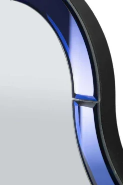 Miroir en MDF bleu Tangier (55 x 2 x 150 cm)