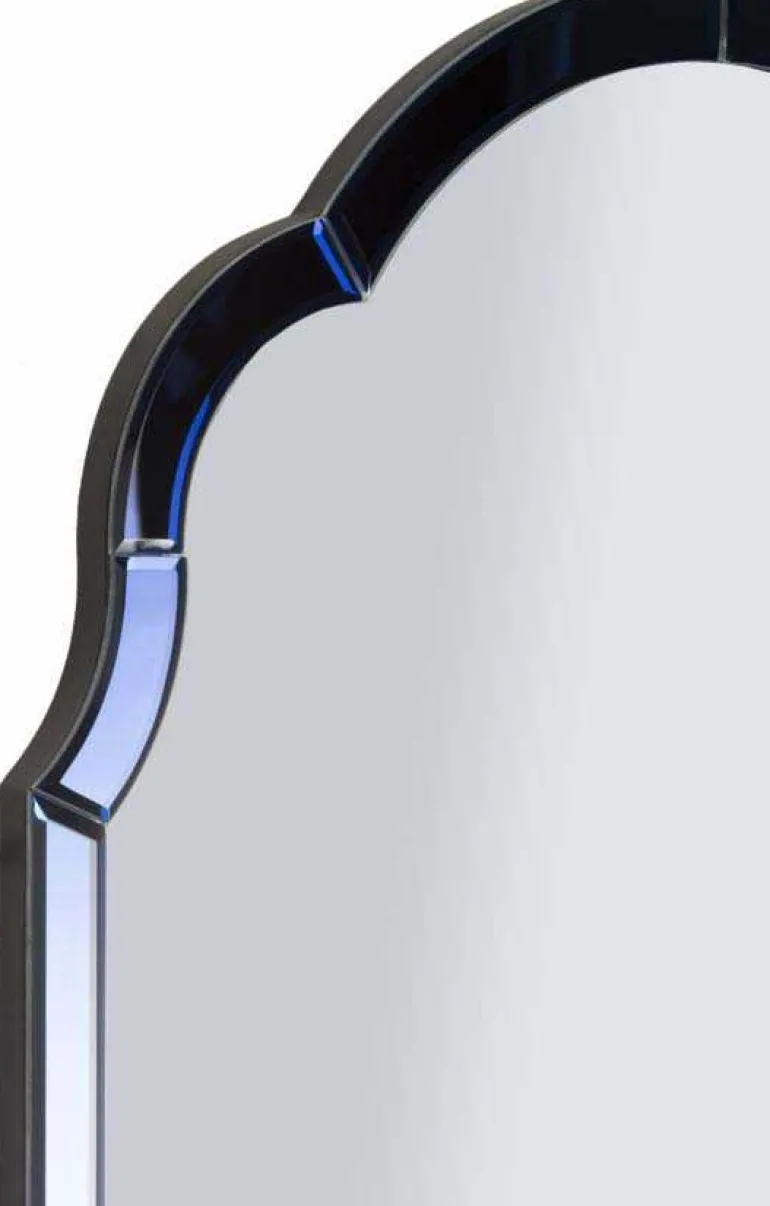 Miroir en MDF bleu Tangier (55 x 2 x 150 cm)