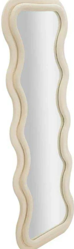 Miroir en MDF Emily 60 x 6 x 160 cm (Crème)