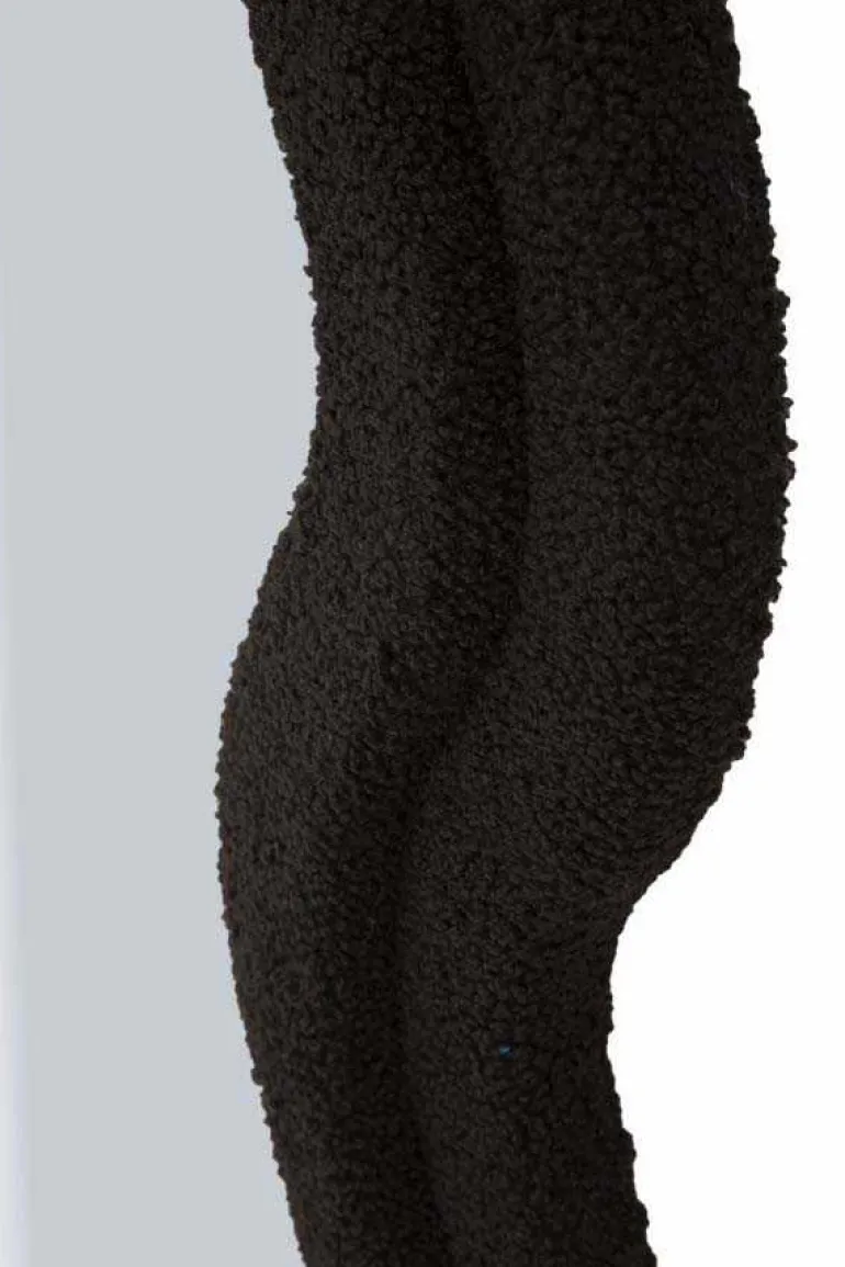 Miroir en MDF Teddy 60 x 4 x 160 cm (Noir)