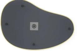 Miroir finition métallique Hubba 61 × 91 cm (Laiton)