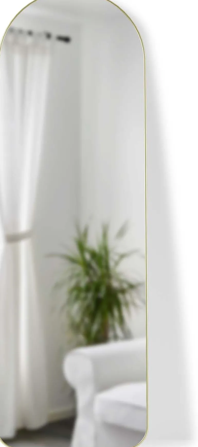 Miroir Hubba 51 x 157 cm (Laiton)