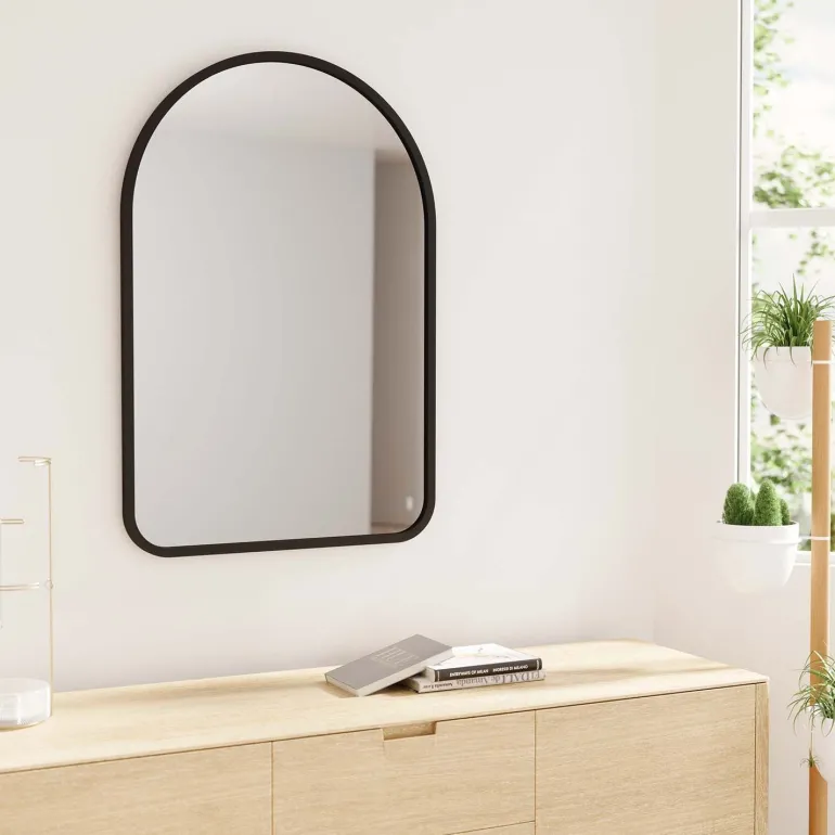 Miroir mural cintré 86 x 91 cm Hub