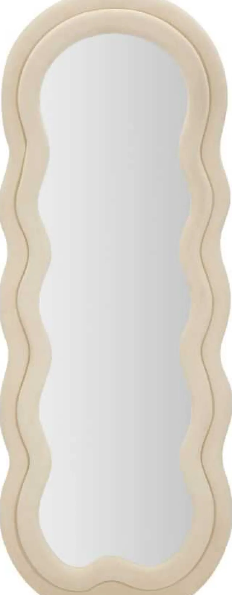 Miroir mural en velours Miki 60 x 4 x 160 cm