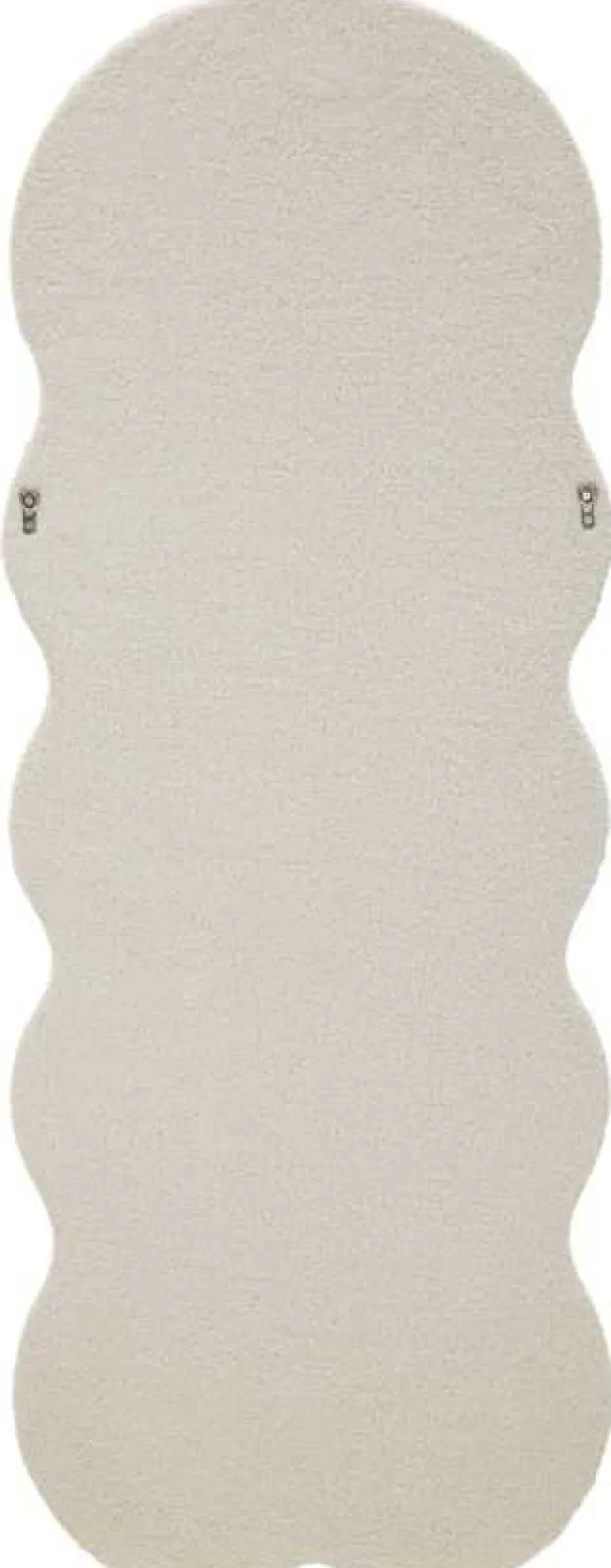 Miroir mural en velours Teddy 60 x 4 x 160 cm