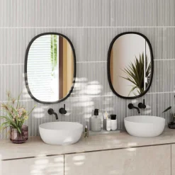 Miroir ovale 45,7 x 61 cm Hub