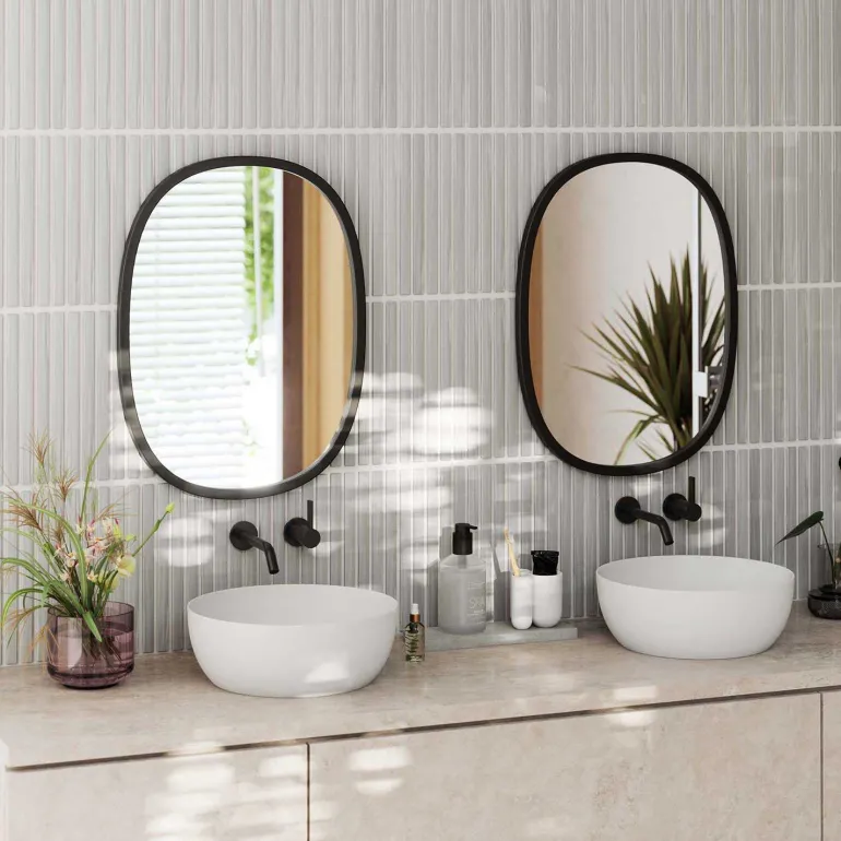 Miroir ovale 45,7 x 61 cm Hub