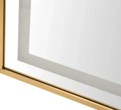 Miroir sur pieds avec bandeau led 3 couleurs Marcia (Arc)