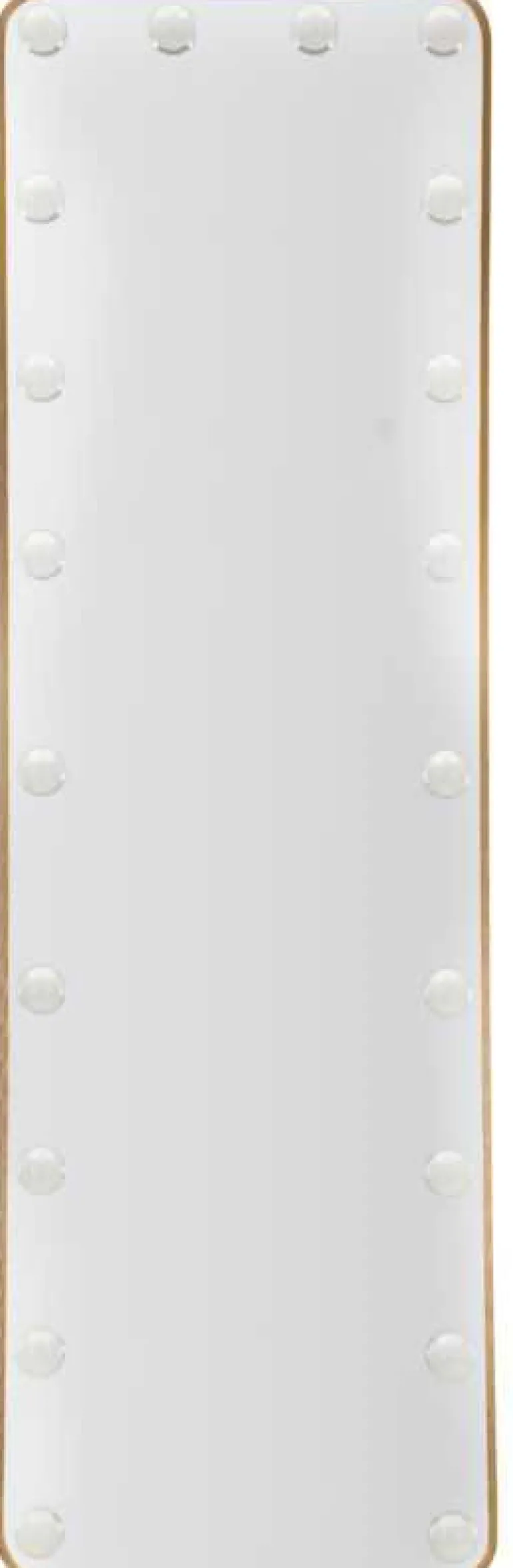 Miroir sur pieds avec led 3 couleurs Hollywood (Rectangulaire)