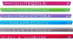 Mélangeur cocktail avec recettes (Lot de 6)