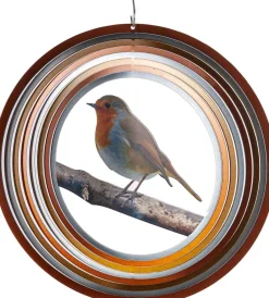 Mobile à vent Rouge-gorge (Ø 15 cm)