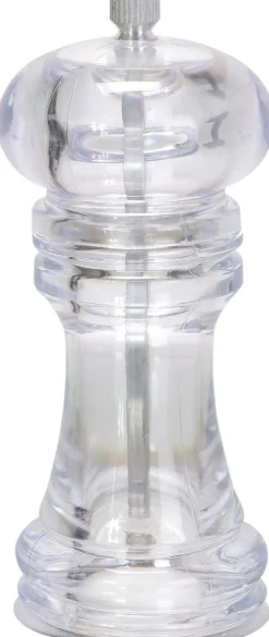 Moulin à poivre transparent 17.5 x 6 cm