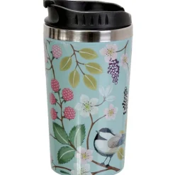 Mug de transport double paroi imprimé végétal 35 CL (Modèle 3)