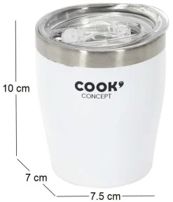 Mug de transport expresso 16cl (Blanc)