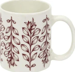Mug en porcelaine Cottage 35 cl (Lot de 6) (Violet)