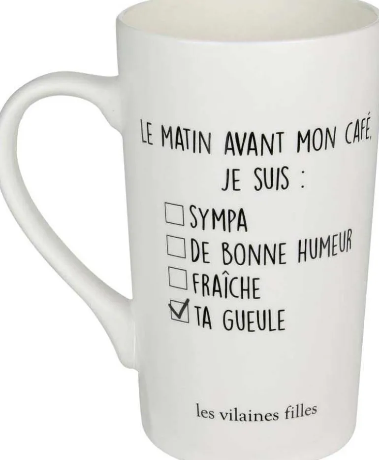 Mug humoristique en porcelaine XXL
