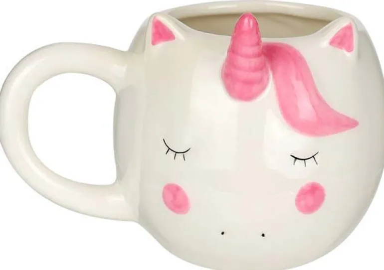 Mug licorne avec corne 40 cl