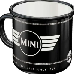 Mug publicitaire en métal émaillé 360 ml (Mini)