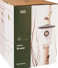 Nichoir pour oiseaux du jardin BreedR (Gris)