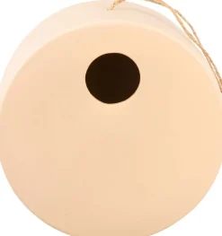 Nichoir rond en céramique 20 cm x 4.5 cm (Sable)