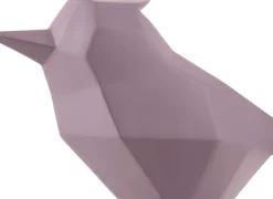 Oiseau en résine mat origami 24cm (Violet)