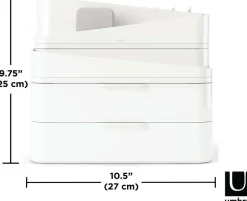 Organiseur de cosmétiques avec tiroirs Glam