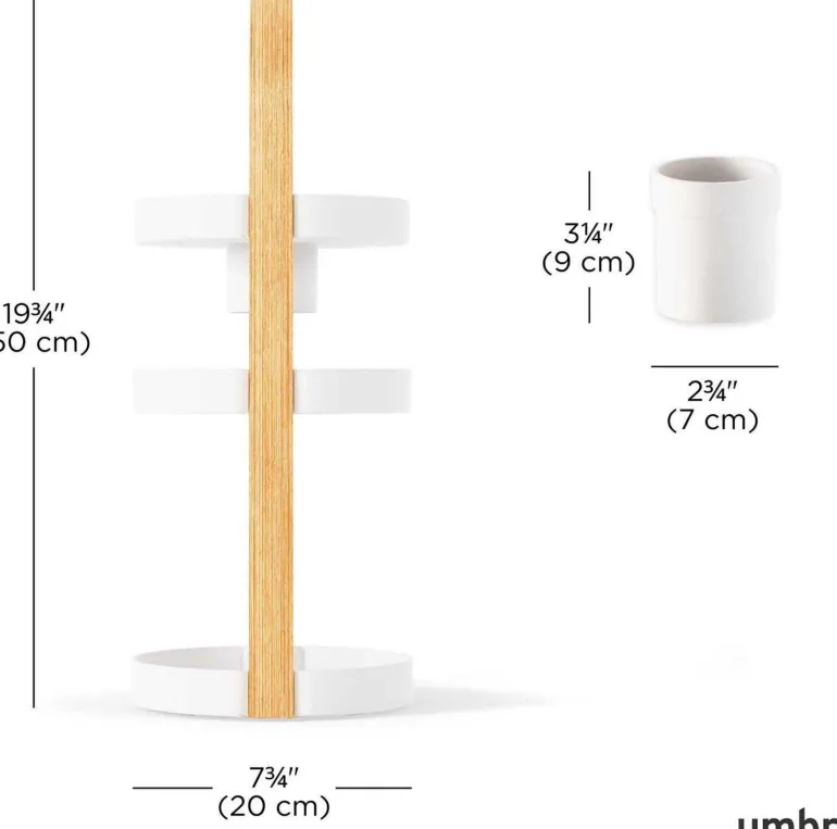 Organiseur de salle de bain 3 niveaux Bellwood