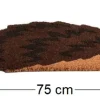 Paillasson animal en fibres de coco revers antidérapant (Hérisson)