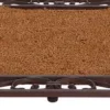 Paillasson antique en coco et fonte