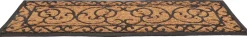 Paillasson en caoutchouc coco Arabesque XL