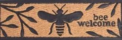 Paillasson en caoutchouc et fibres de coco Abeille
