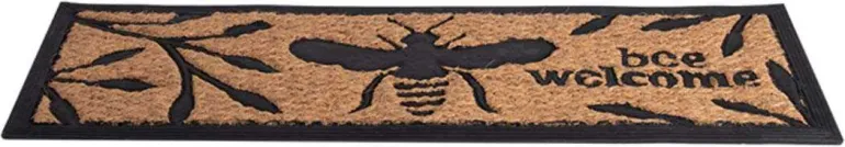 Paillasson en caoutchouc et fibres de coco Abeille