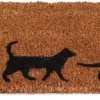 Paillasson en fibres de coco Evolution 75 x 25 cm (Chats)