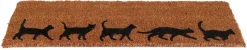 Paillasson en fibres de coco Evolution 75 x 25 cm (Chats)
