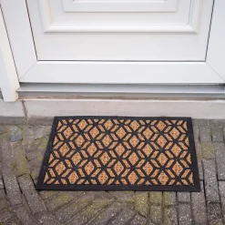 Paillasson en fibres de coco et caoutchouc 60 x 40 cm (Losanges)