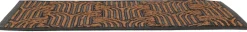 Paillasson en fibres de coco et caoutchouc avec motifs 75 x 45 cm (Art déco)