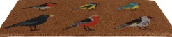 Paillasson en fibres de coco oiseaux