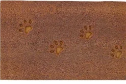 Paillasson en fibres de coco 60 x 40 cm Paw (Lot de 2)