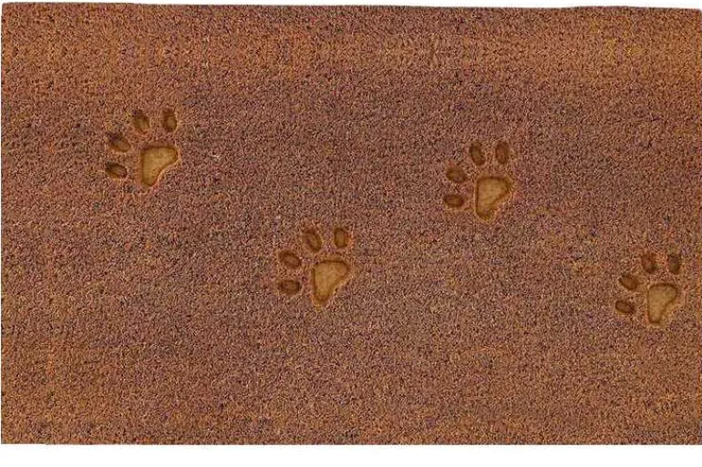 Paillasson en fibres de coco 60 x 40 cm Paw (Lot de 2)