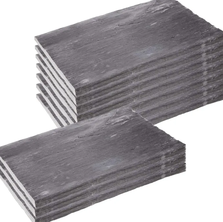 Palis de schiste ton ardoise (Lot de 10)