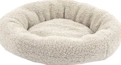 Panier en bouclette rond 80 cm (Beige)