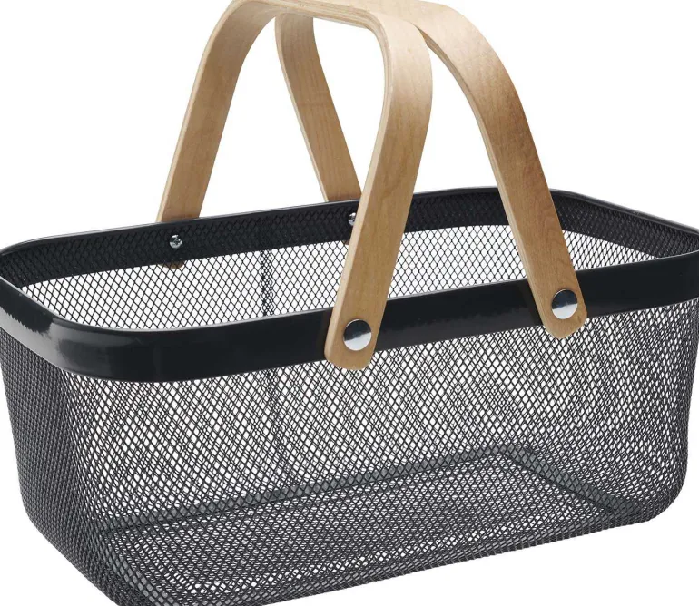 Panier en métal gris anthracite Grosser (16 litres)