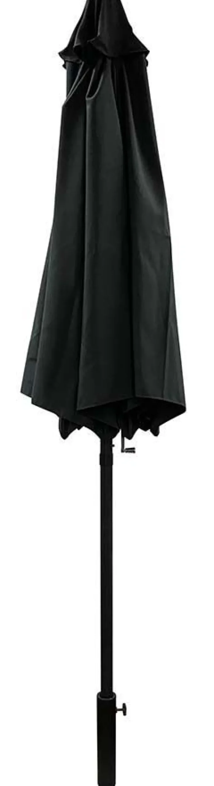 Parasol droit rond Eko 2.5 m (Gris anthracite)