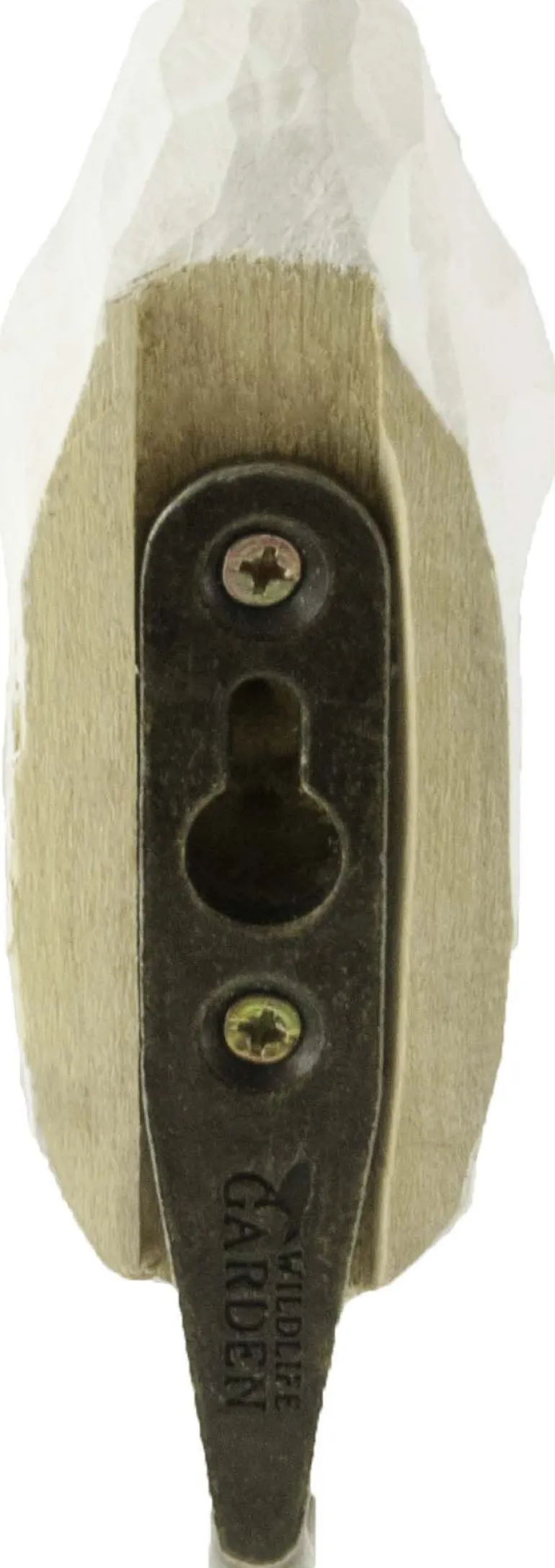 Patère animal en bois sculpté à la main et métal (Canard)