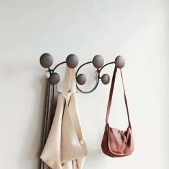 Patère 7 crochets Dotsy (Noyer)