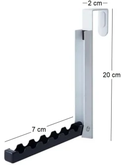 Patère pliable en acier Smart