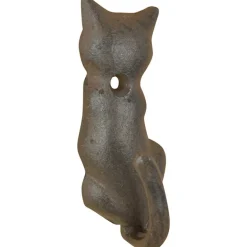 Patère queue d'animal en fonte (Lot de 2) (Chat)